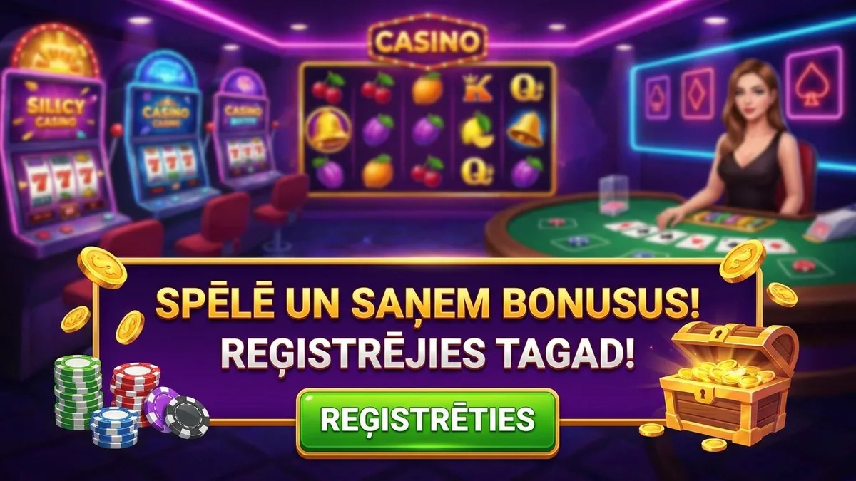Reģistrācija ar bonusu